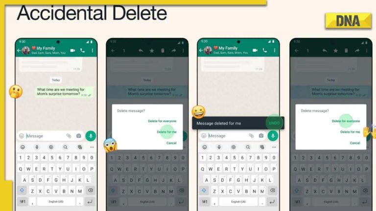 WhatsApp introduces “Accidental Delete” to let users undo ‘Delete for Me’ option